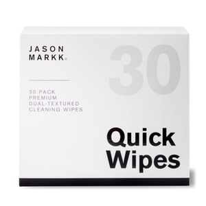 Jason Markk Quick Wipes Premium Dual Textured Cleaning Shoe Wipes 30 Count NIB